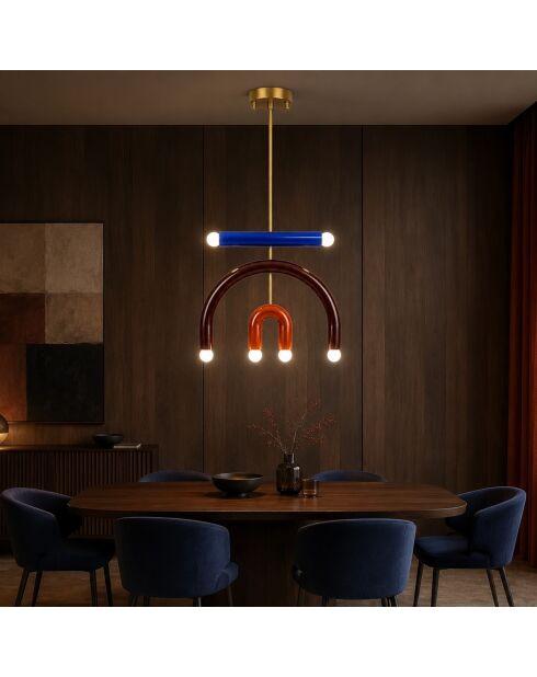 Suspension Vento multicolore - 50x10x81 cm