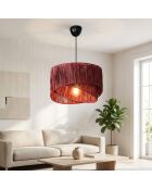 Suspension Cake bordeaux - H.65 cm