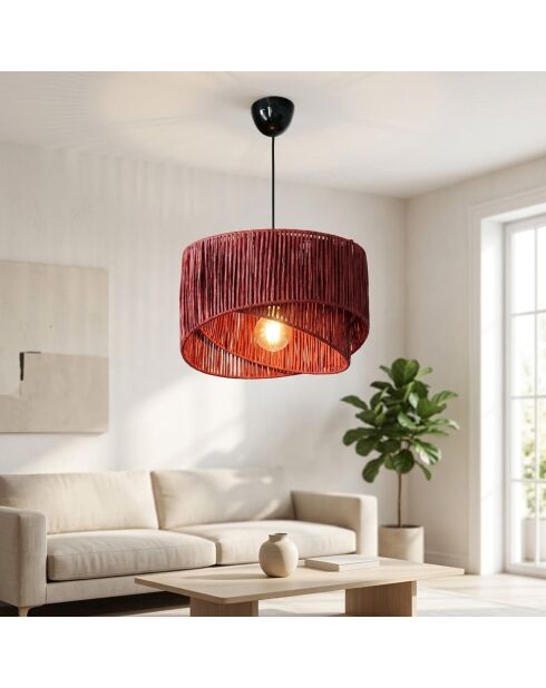Suspension Cake bordeaux - H.65 cm
