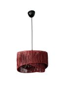 Suspension Cake bordeaux - H.65 cm