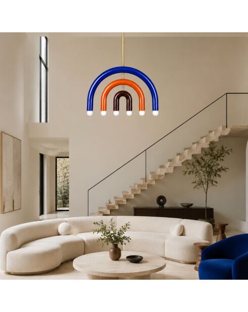 Suspension Vento multicolore - 50x10x72 cm