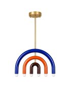 Suspension Vento multicolore - 50x10x72 cm