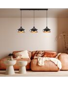Yildo hanglamp - L-253 zwart - 146x36x122 cm