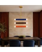 Suspension Vento multicolore - 35x10x62 cm