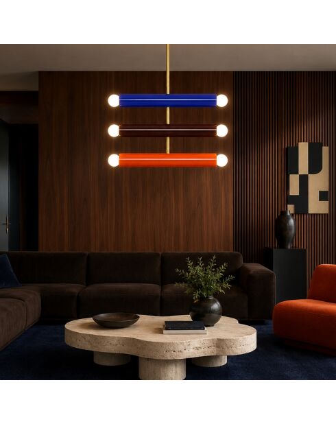Suspension Vento multicolore - 35x10x62 cm