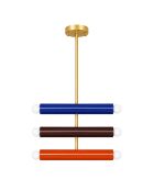 Suspension Vento multicolore - 35x10x62 cm