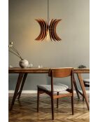 Suspension 147-T noyer - H.60 cm