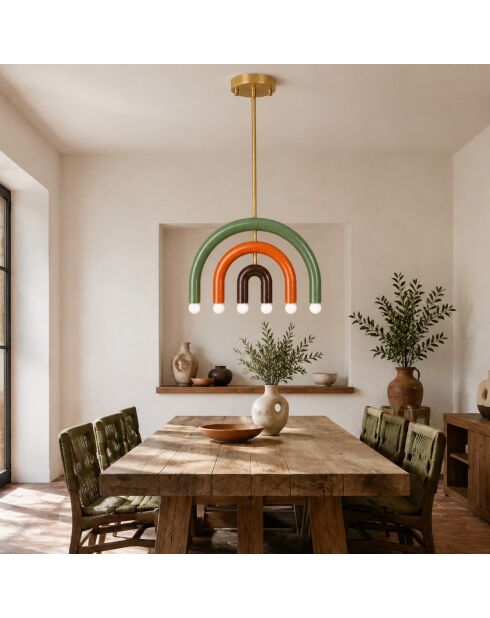 Suspension Vento multicolore - 50x10x72 cm