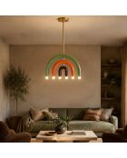 Suspension Vento multicolore - 50x10x72 cm