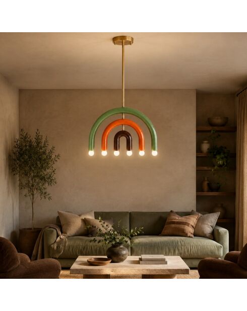 Suspension Vento multicolore - 50x10x72 cm