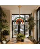 Suspension Vento multicolore - 50x10x72 cm