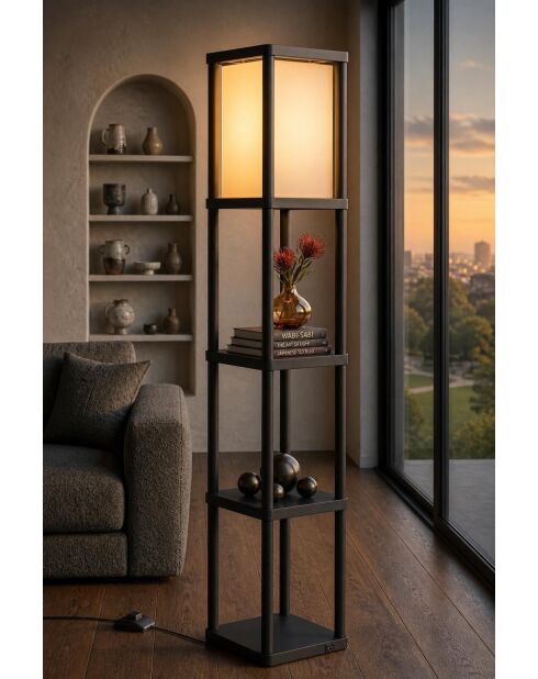 Lampadaire Last Chance noir - D.23 cm