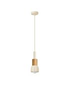 Elwood beige hanglamp - H.30-90 cm
