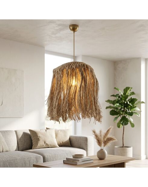 Suspension Samara naturelle - 45 x 100 cm
