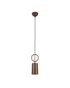 Suspension Ringa marron foncé - 9x9x94 cm