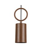 Suspension Ringa marron foncé - 9x9x94 cm
