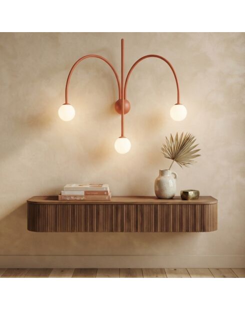 Applique murale Vault saumon - 70x50x55 cm