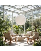 K witte hanglamp - 100x58 cm