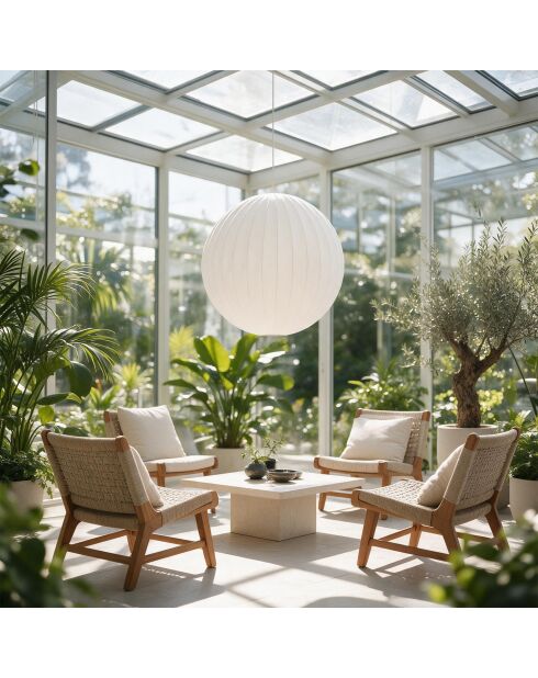 K witte hanglamp - 100x58 cm