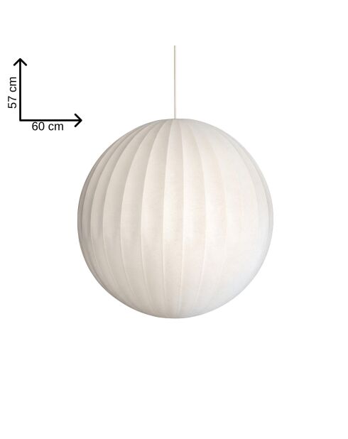 K witte hanglamp - 100x58 cm