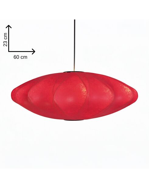 Suspension K rouge - 100x60 cm