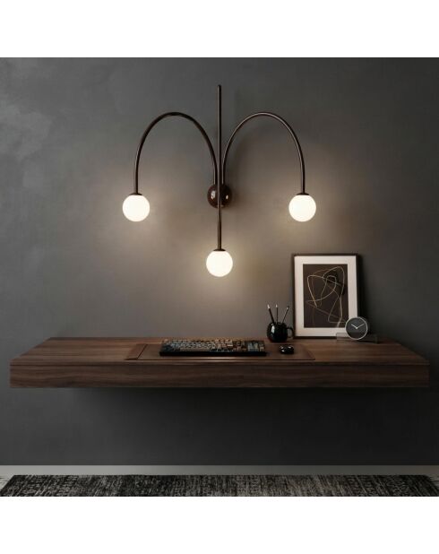 Applique murale Vault marron - 70x50x55 cm