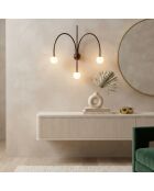 Lampada da parete Vault marrone - 70x50x55 cm