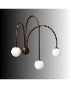 Lampada da parete Vault marrone - 70x50x55 cm