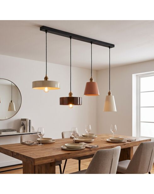 Suspension Novella multicolore - H.28-100 cm