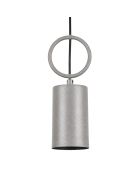 Suspension Ringa grise - 9x9x94 cm