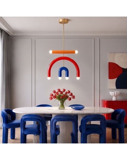 Suspension Vento multicolore - 50x10x81 cm