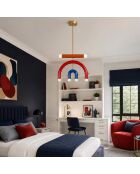 Suspension Vento multicolore - 50x10x81 cm