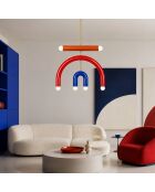 Suspension Vento multicolore - 50x10x81 cm