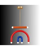 Suspension Vento multicolore - 50x10x81 cm