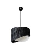 Suspensión para tartas en blanco y negro - H.65 cm