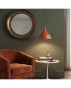 Suspension Scandi orange - H.36-110 cm