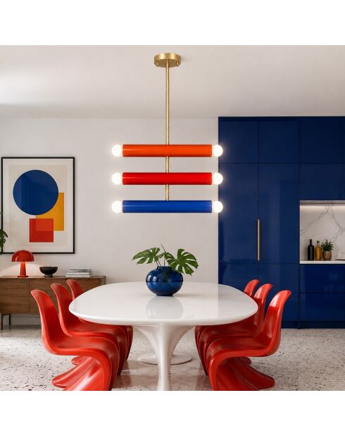 Suspension Vento multicolore - 35x10x62 cm