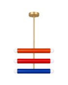 Suspension Vento multicolore - 35x10x62 cm