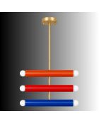 Suspension Vento multicolore - 35x10x62 cm