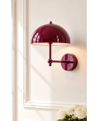 Applique murale Santa 002 bordeaux - H.30 cm