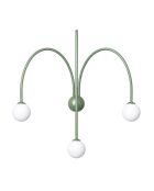 Lampada da parete Vault verde - 70x50x55 cm