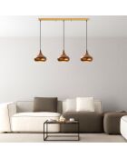 Muba Pendelleuchte im Vintage-Stil - 140x30x126 cm