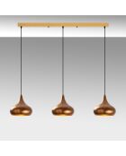 Muba Pendelleuchte im Vintage-Stil - 140x30x126 cm