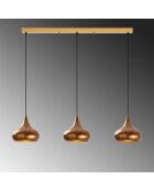 Muba Pendelleuchte im Vintage-Stil - 140x30x126 cm