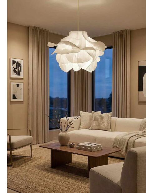 Suspension MOD0008 blanche - H.115- 120 cm