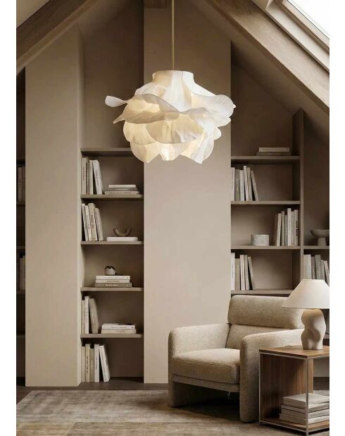 Suspension MOD0008 blanche - H.115- 120 cm