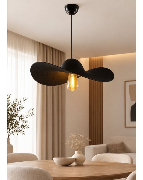 Suspension Noir 001 noire - D.50 cm