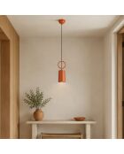 Suspension Ringa orange - 9x9x94 cm