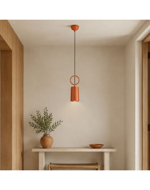 Suspension Ringa orange - 9x9x94 cm