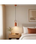 Suspension Ringa orange - 9x9x94 cm